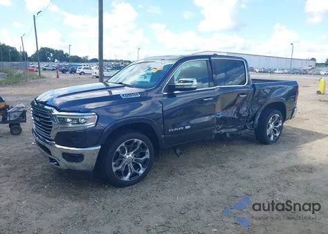 2019 Ram 1500 Longhorn 4X4 5'7 Box from USA, damaged, VIN 1C6SRFKT4KN839848